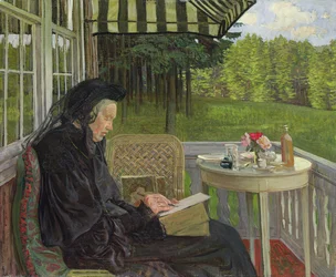 Marie Zacharias, Soirée Ensoleillée, 1904